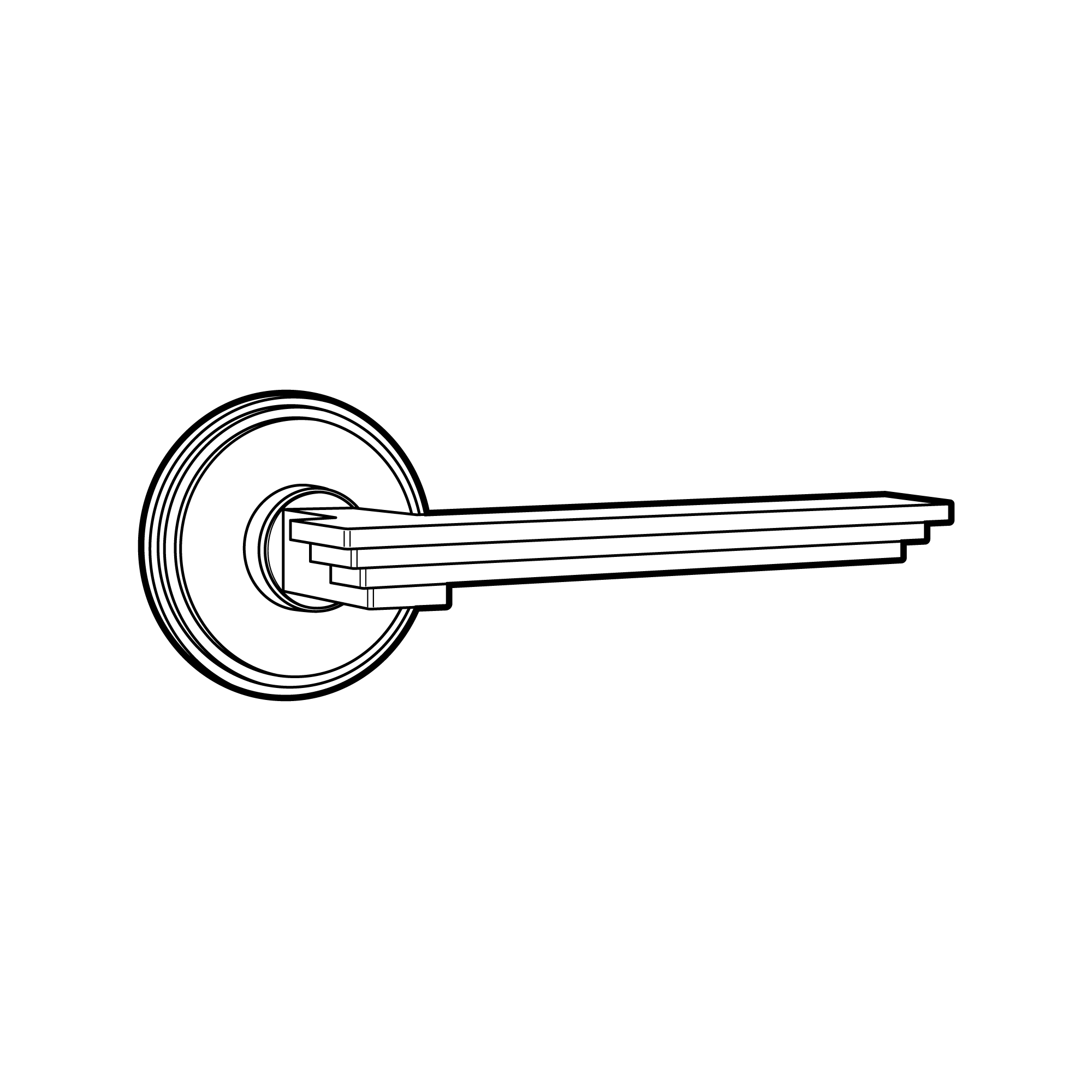 Glamour Door Lever 3
