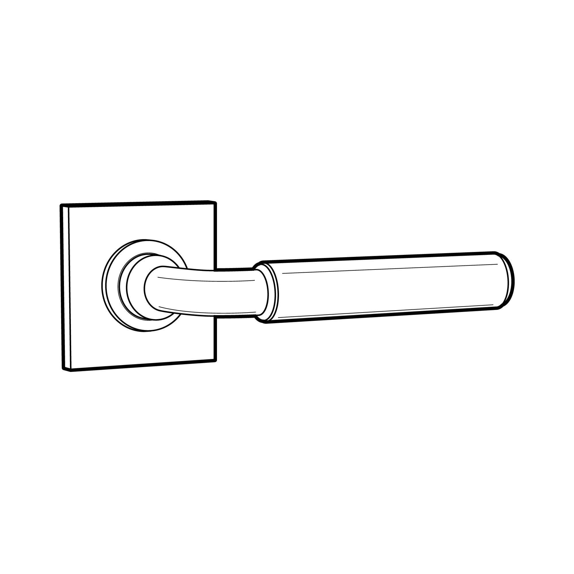Industrial Door Lever 2