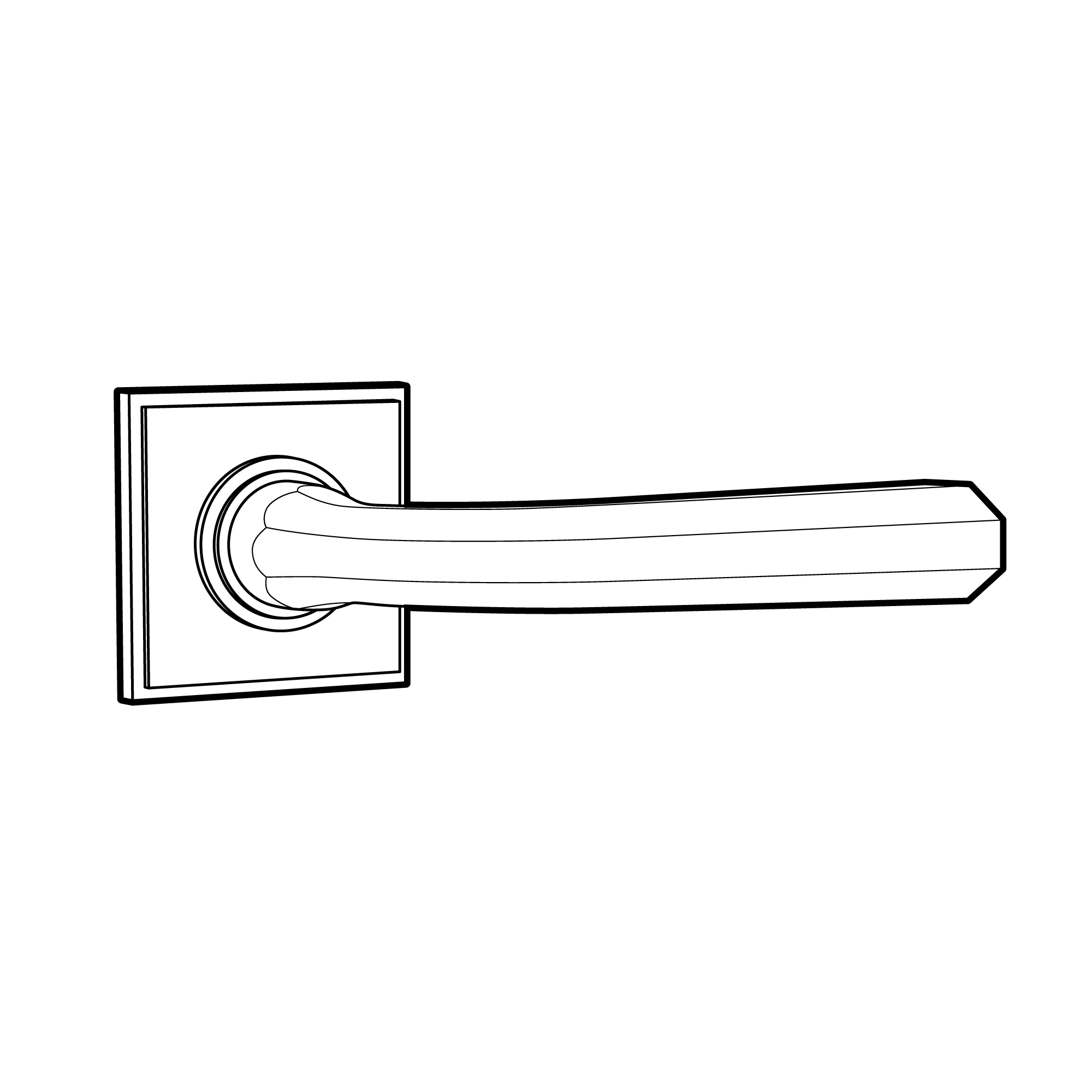 Industrial Door Lever 3